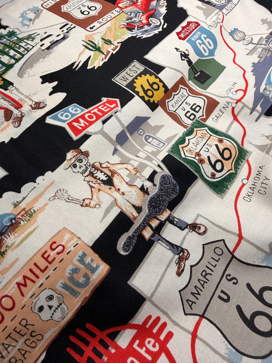 The "Mother Road" Route 66 Skeleton Welder's Cap