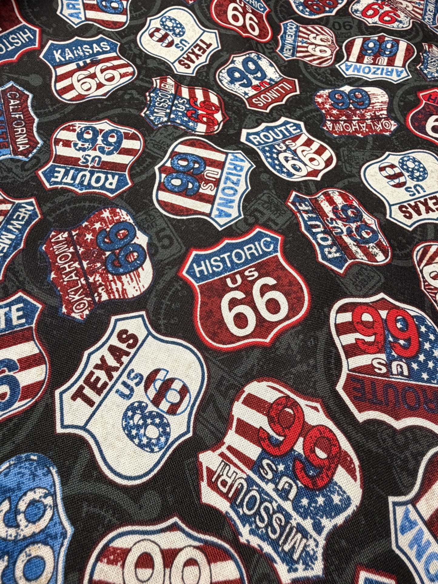 The "Mother Road" Route 66 Skeleton Welder's Cap